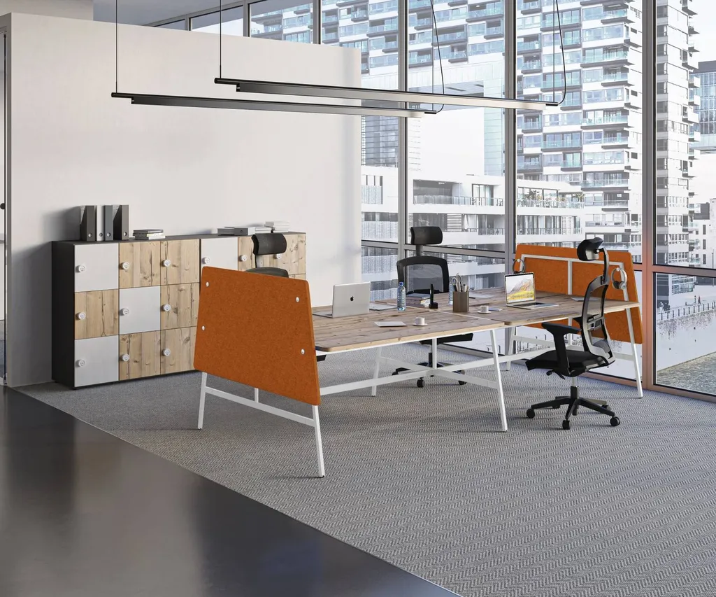 Aménagement de bureaux open-space et coworking avec cloisons acoustiques à Marseille