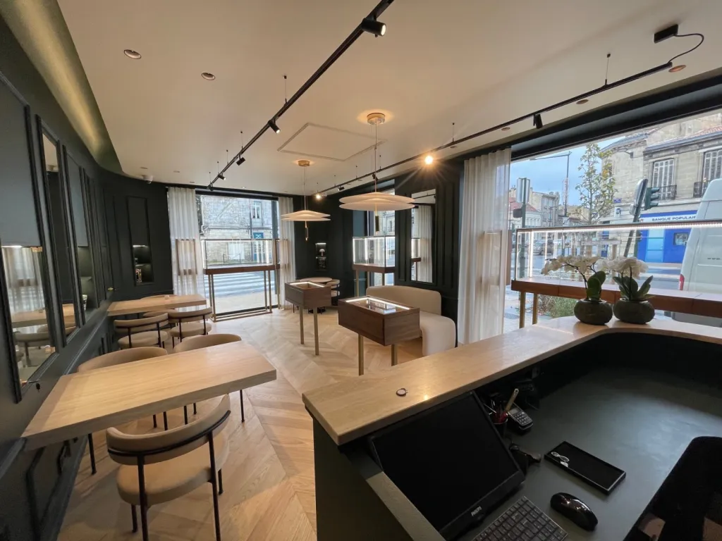 Réalisation d’une bijouterie sur Bordeaux