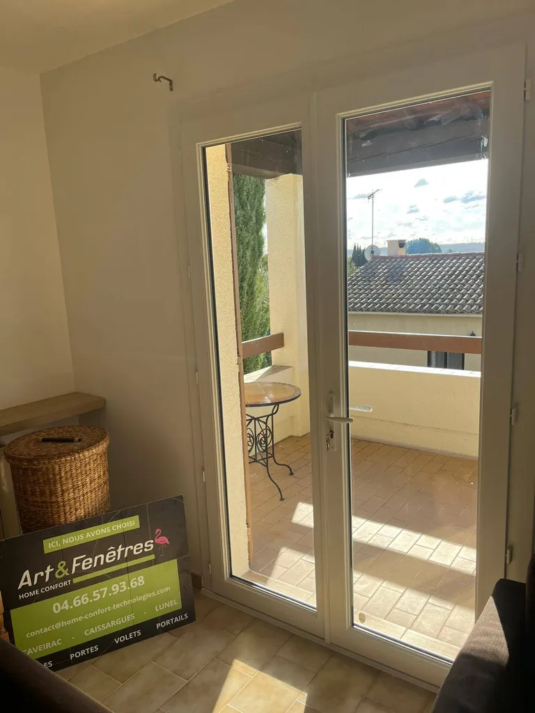 Rénovation de menuiseries, portes fenêtres et fenêtres près de Nîmes dans la commune de Lédenon