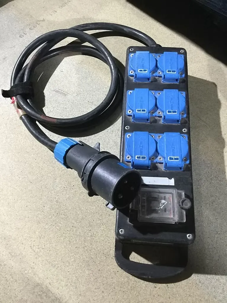 COFFRET 32A MONO VERS 6X 16A MONO