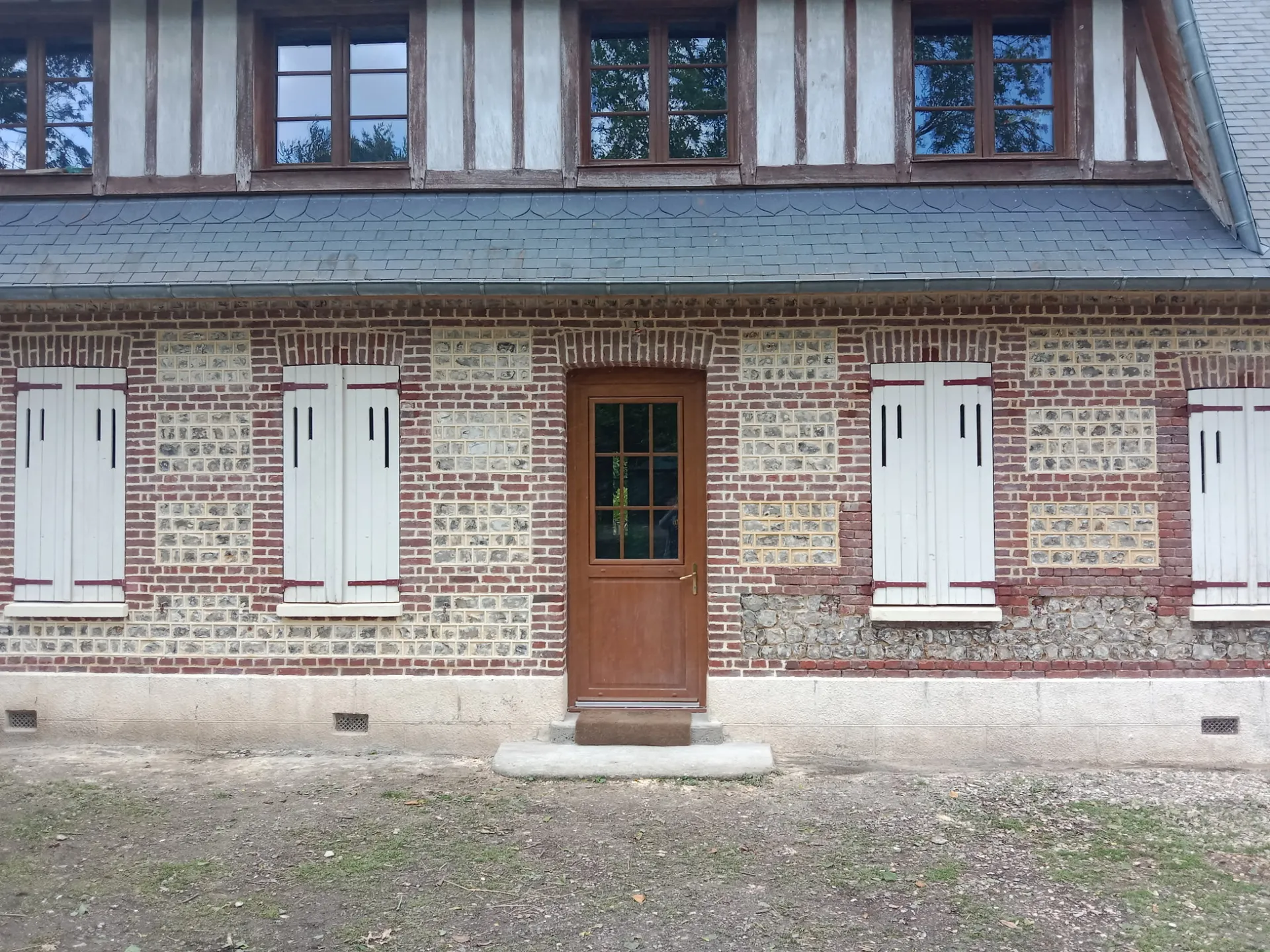 Rénovation de façade en joint chaux sable proche de Épreville en Seine-Maritime 76
