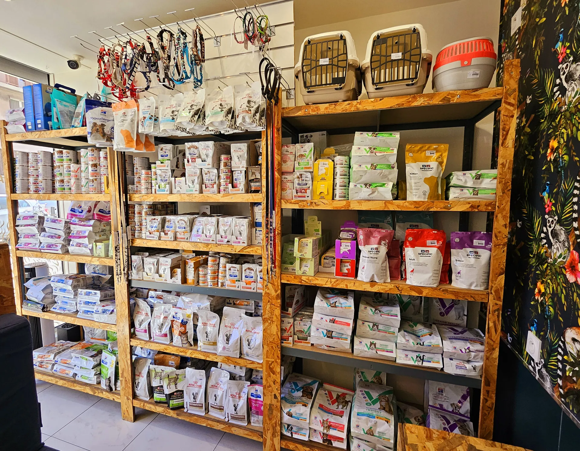 alimentation vétérinaire à la clinique d'Endoume