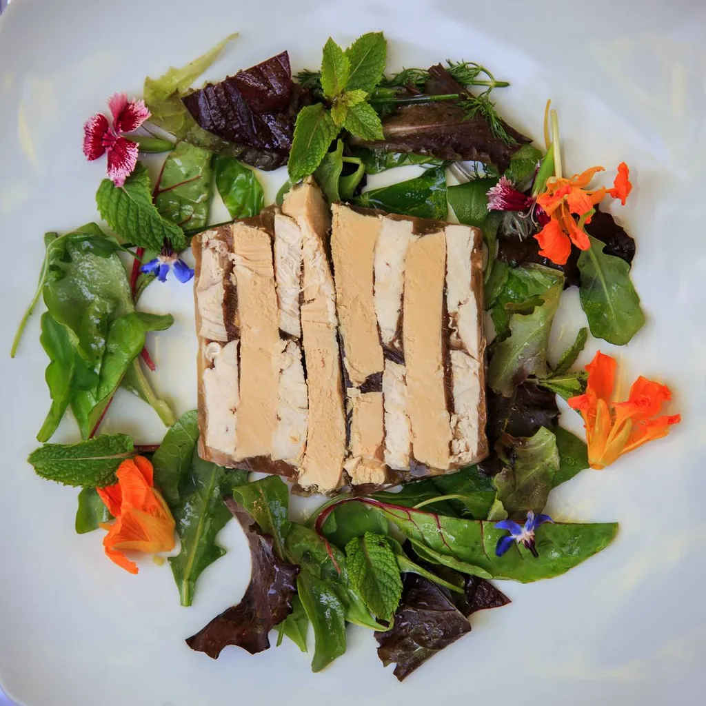 Marbré de volaille de Bresse au foie gras