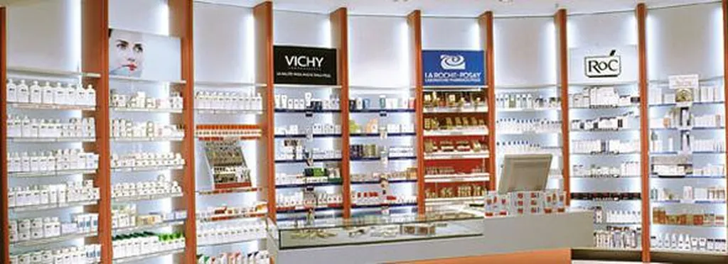 Produits cosmétiques à la pharmacie Pichon 