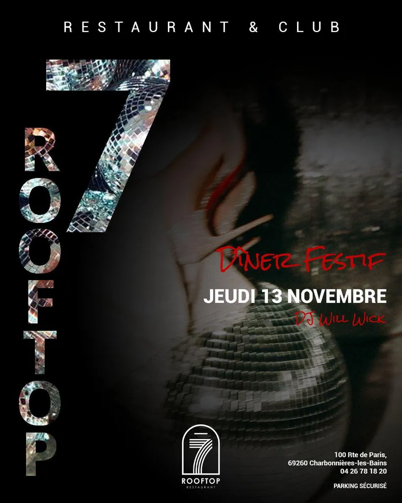 Dîner festif avec DJ Will Wick