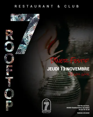 Dîner festif avec DJ Will Wick