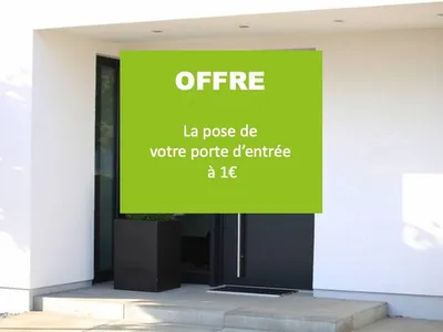 Pose à 1 euro pour l'Installation de porte d'entrée à Lyon 69