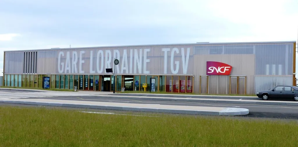 Gare Lorraine TGV à Louvigny proche de Nancy et Metz SNCF