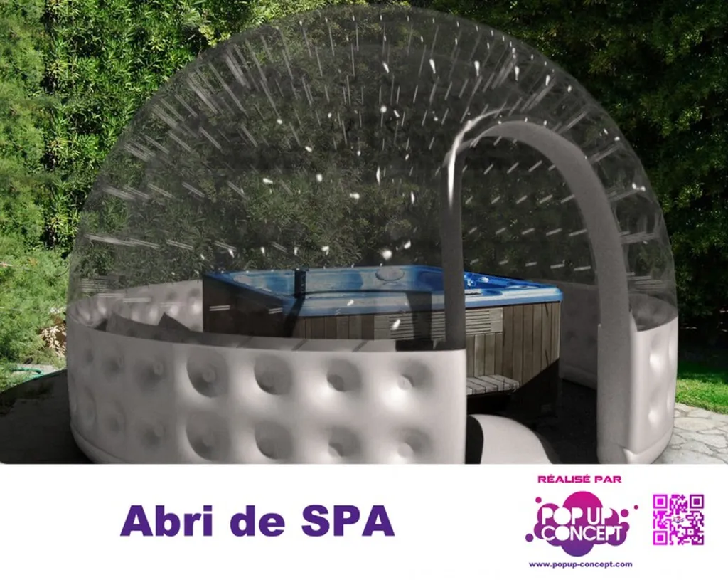abri gonflable pour spa poolup