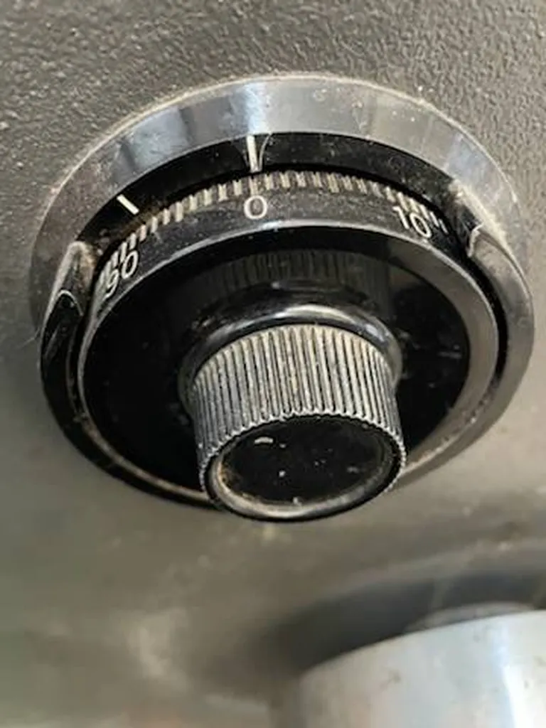 serrure à disques d'une coffre-fort