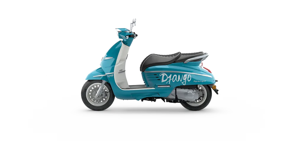 SCOOTER NEUF PEUGEOT DJANGO 125 CLASSIC HOT COLOR