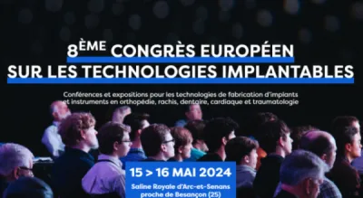Salon Orthomanufacture 2024 du 15 au 16 mai avec DBP Médical spécialiste du traitement des accessoires chirurgicaux et médicaux