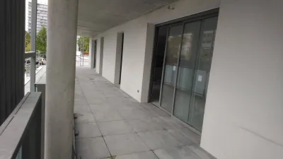 Dalles céramiques posées sur plot