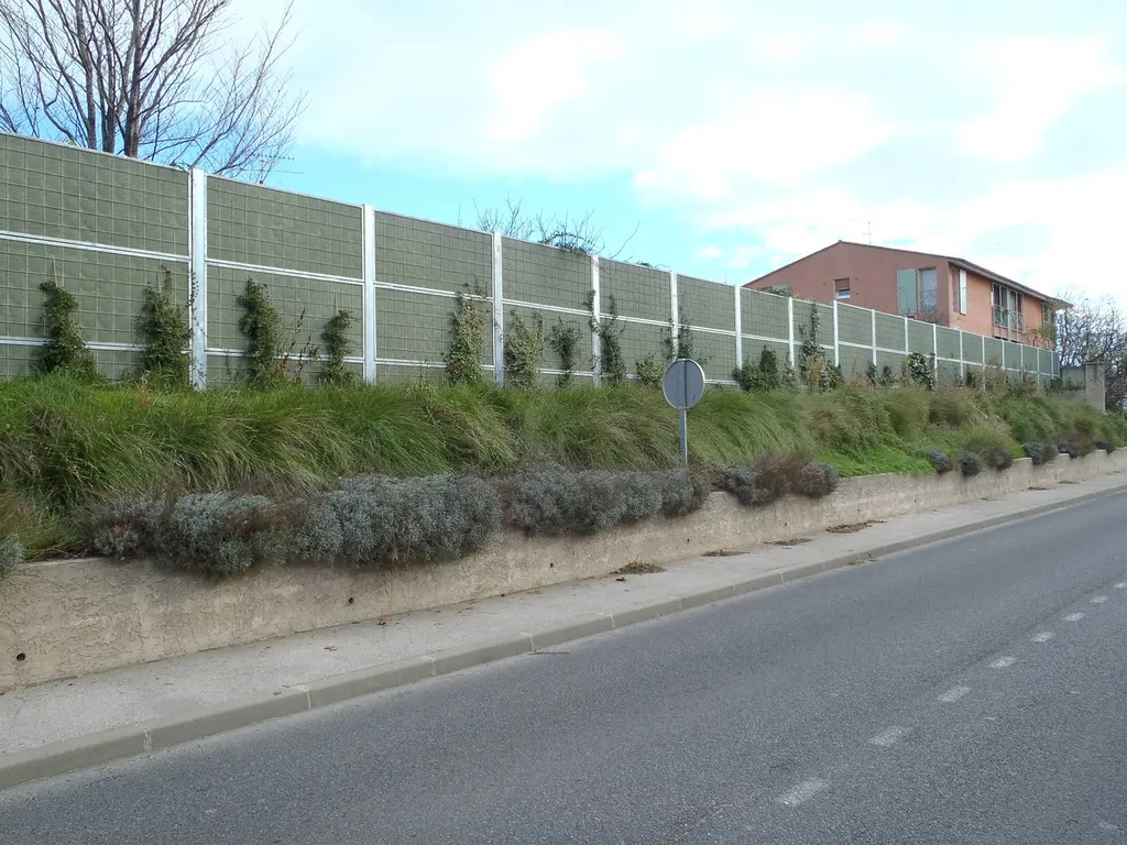 Illustration pose clôture Noistop anti bruit