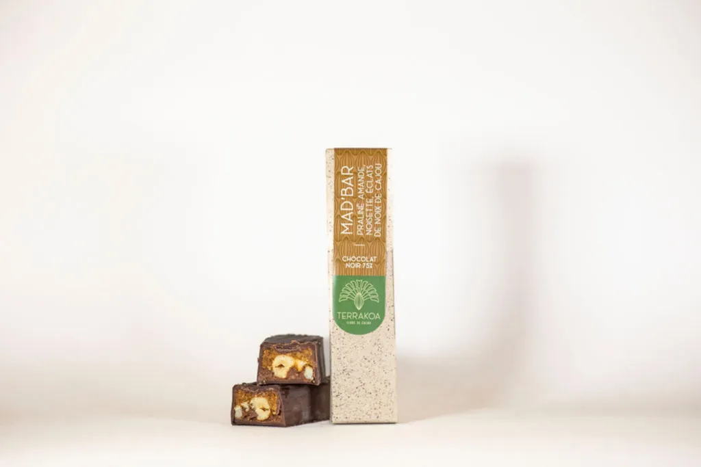 Les Mad’Bar Terrakoa, des barres chocolatées gourmandes aux cœurs fondants et saveurs originales