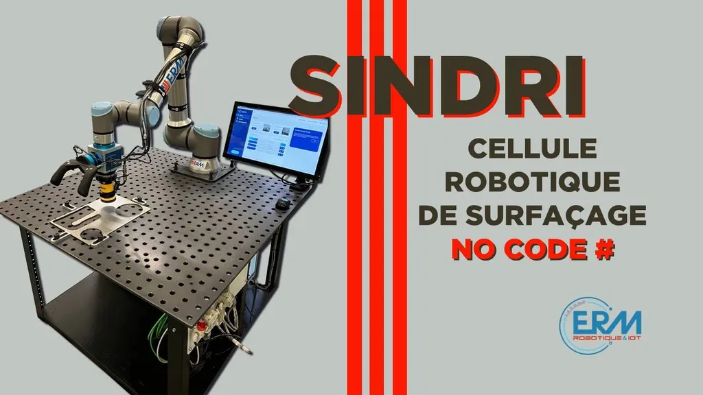 Cellule robotique de surfaçace SINDRI