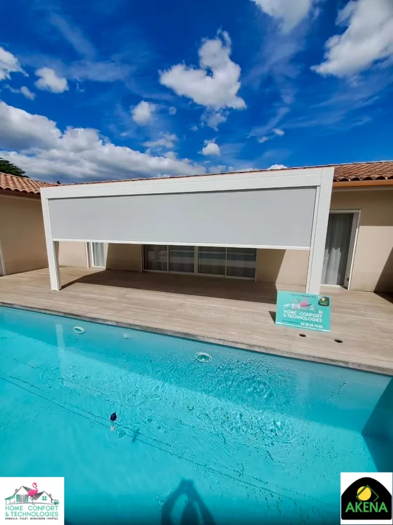 Pergola bioclimatique Gard Hérault
