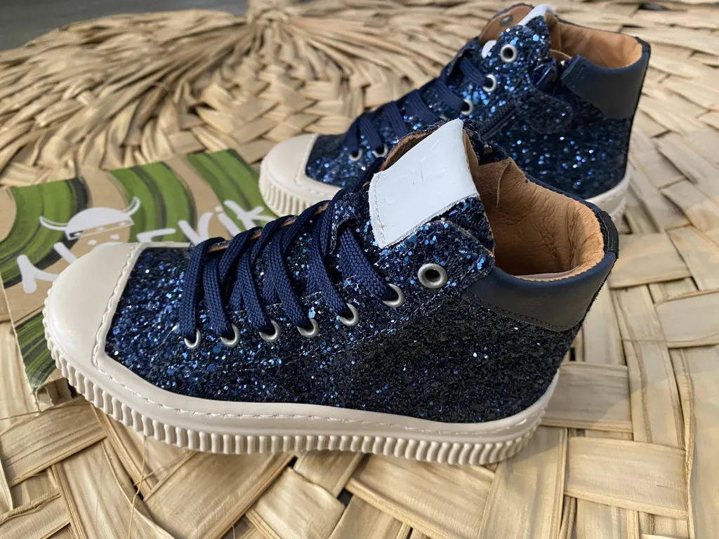  Bottines crantées lacets zippées à paillettes pour enfants près de Bordeaux