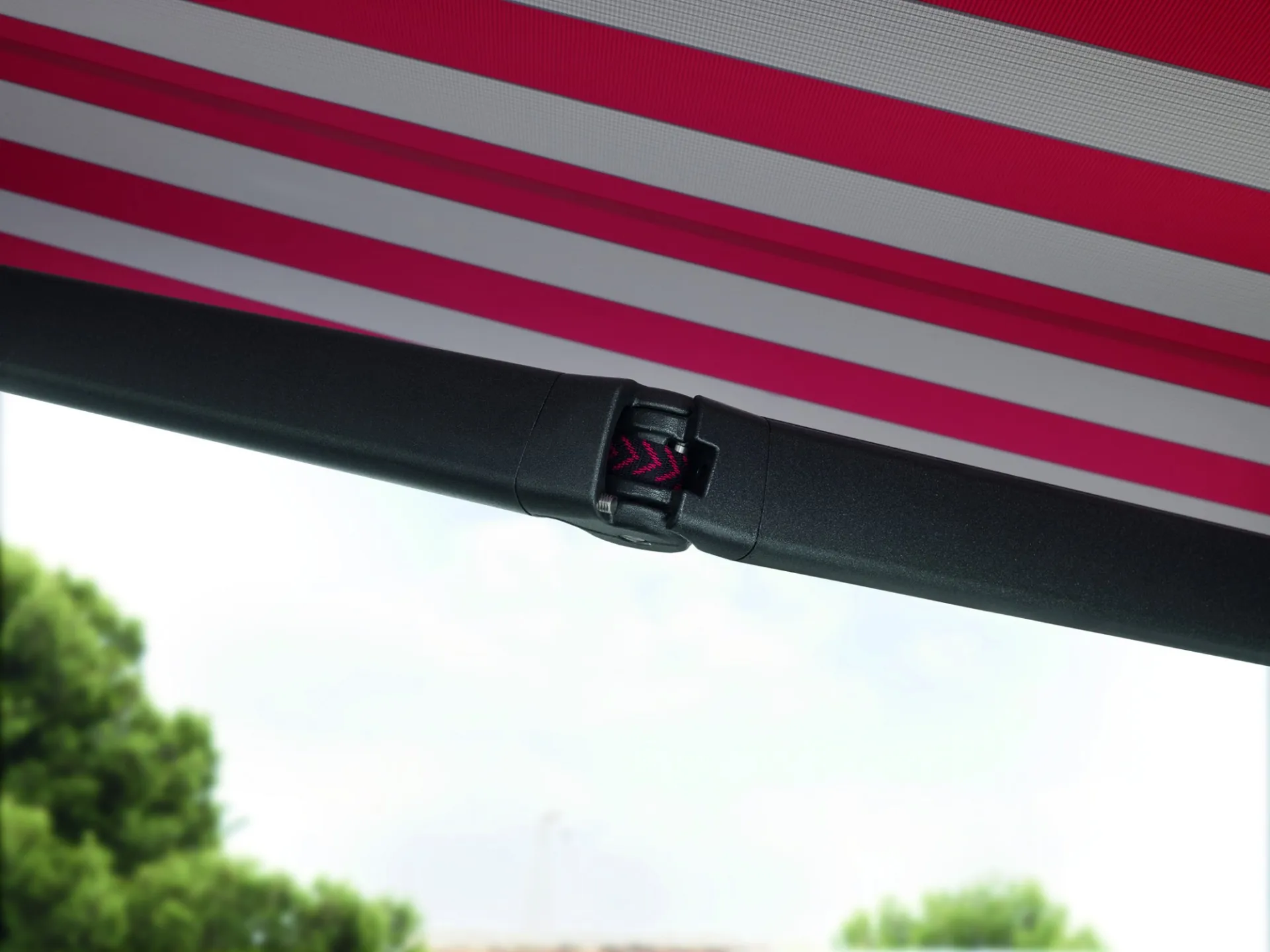 Toile et bras de store banne MARKILUX 