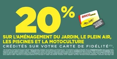 Opération carte de fidélité du 20 au 24 juillet 2022