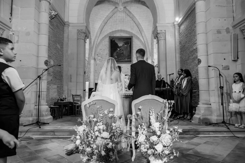 Aurore et Cyril : Mariage élégant sous la verrière du Domaine de la Fauconnie - Les Mariages de Mademoiselle L - Tatiana Fomina