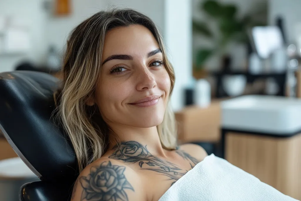 femme tatouage