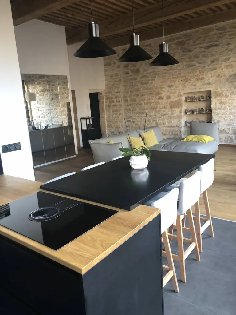cuisine avec appareils electro-ménager à lyon