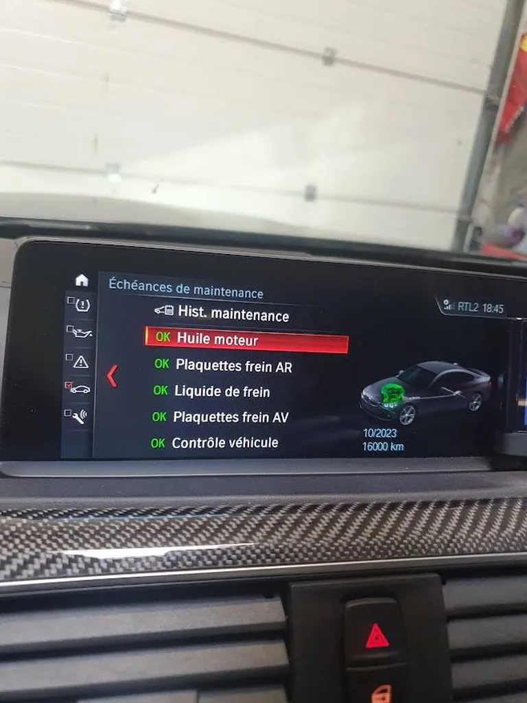 vidange bmw m4 competion