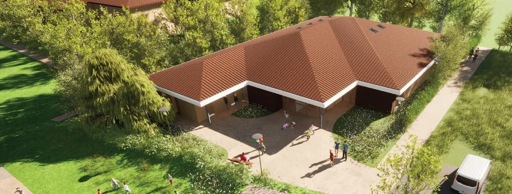 Construction d'une crèche à Neuville-les-Dames (Ain)