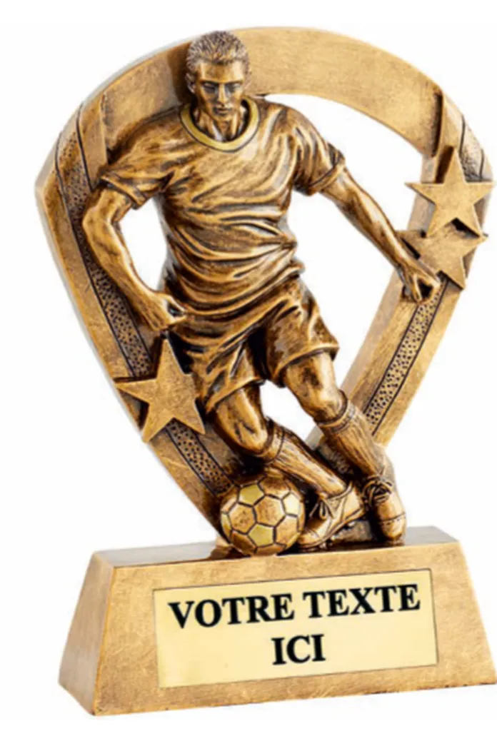 TROPHEE FOOTBALL RS3406 - SILHOUETTE 15 CM