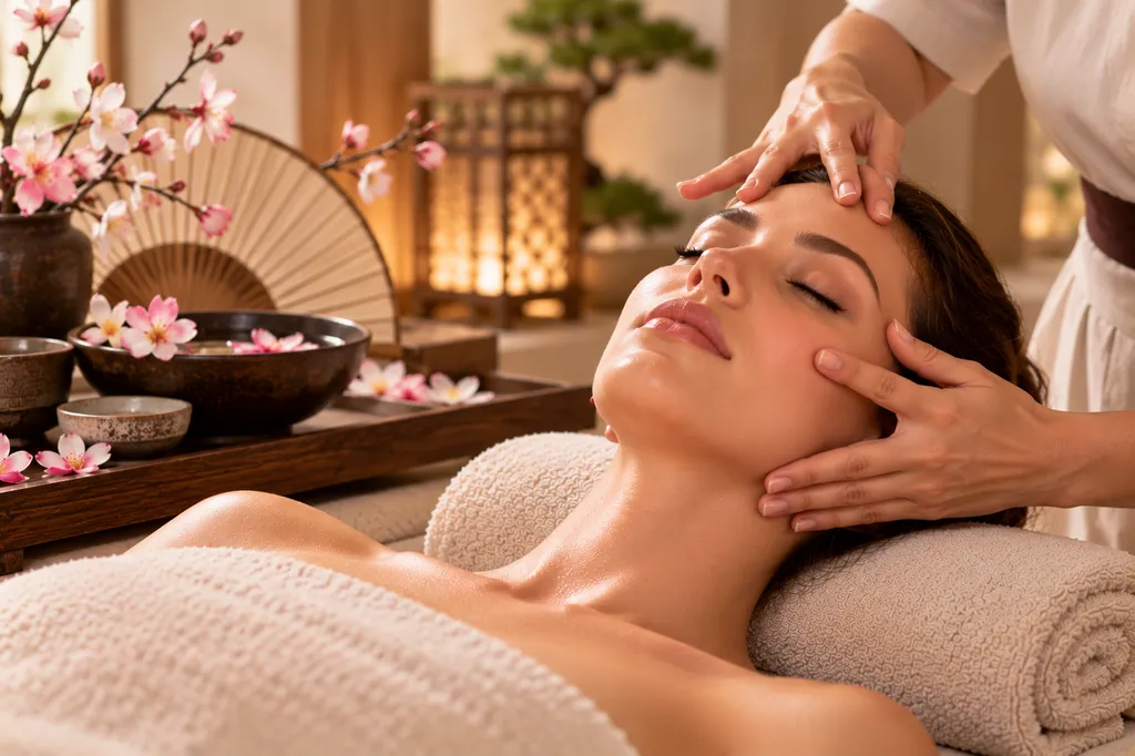 assage visage japonais, soin visage éclat, Dermapuncture Cinq Mondes, soin visage express, Ko Bi Do près d'Aix-en-Provence