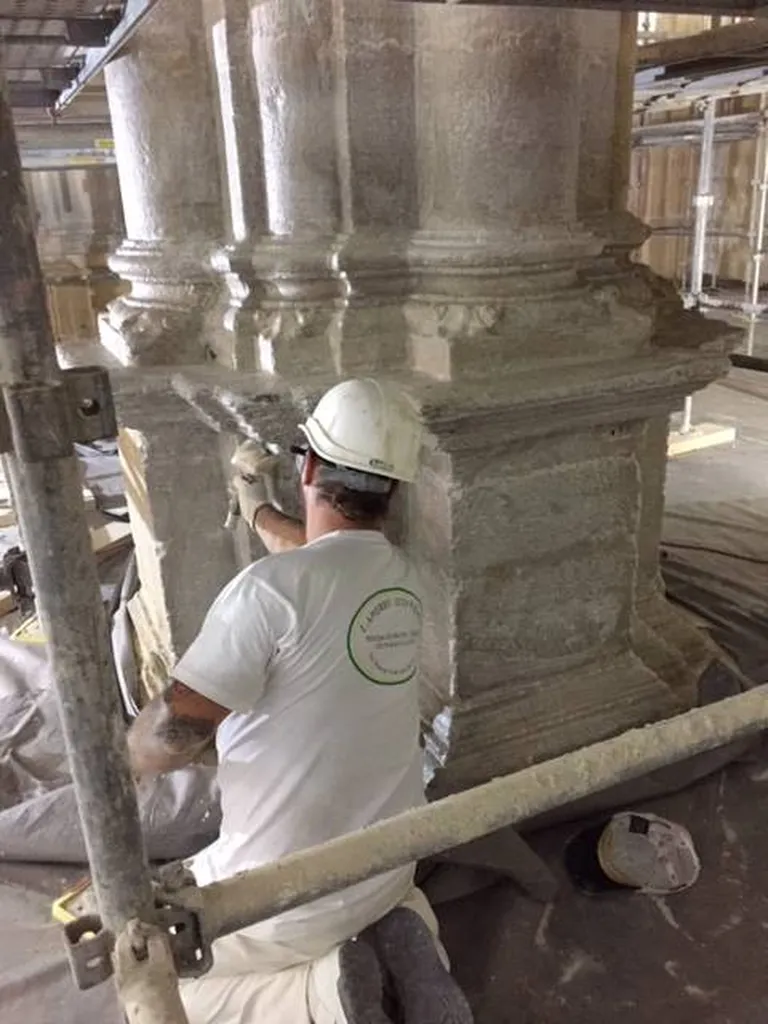 Rénovation intérieur en BADIGEON DE CHAUX TERRE DU MONDE