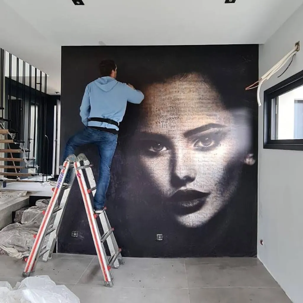 Application mural JET TEX 