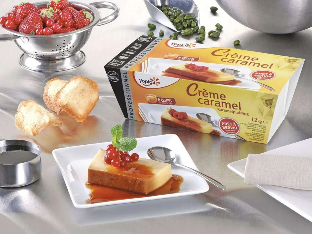 Yoplait Crème Caramel professionnel