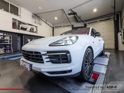Reprogrammation moteur Stage 1 & Conversion bio éthanol E85 PORSCHE E3 Cayenne 3.0T E-Hybrid 462 PS | ADP Performance Salon de Provence