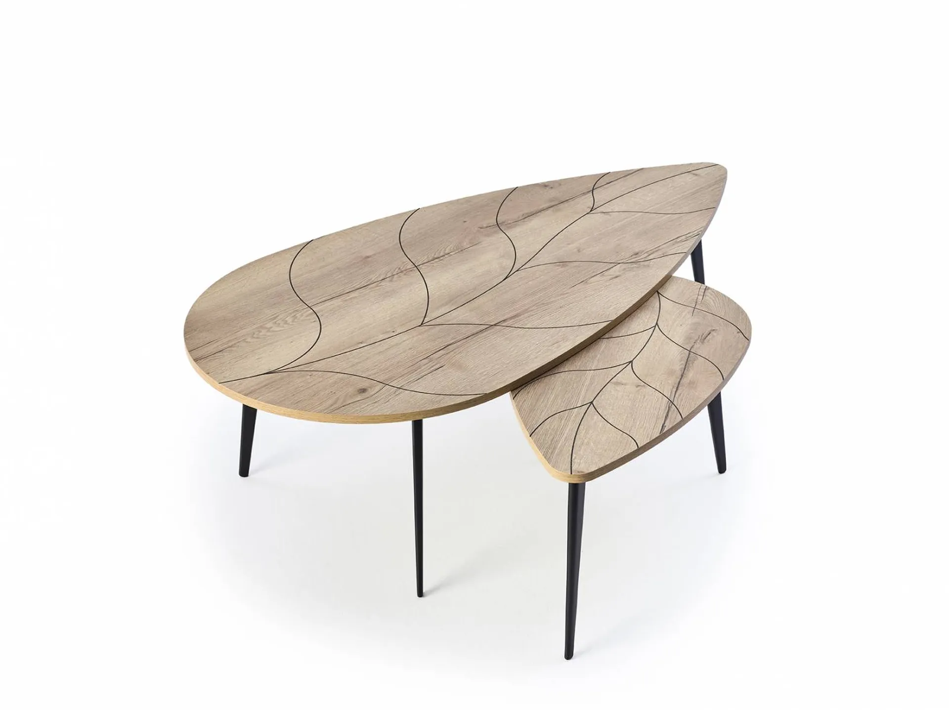Vente de table basse contemporaine FEUILLE
