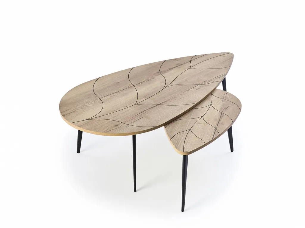 Vente de table basse contemporaine FEUILLE
