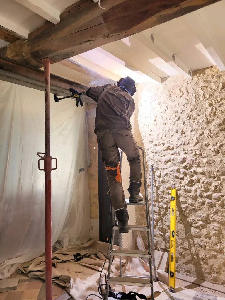 Ouverture d'un mur porteur pour un client particulier à Mérignac en Gironde