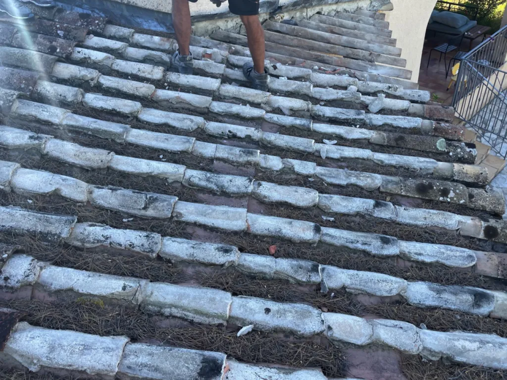 Changement d’une toiture de Auvent d’une maison sur Martigues