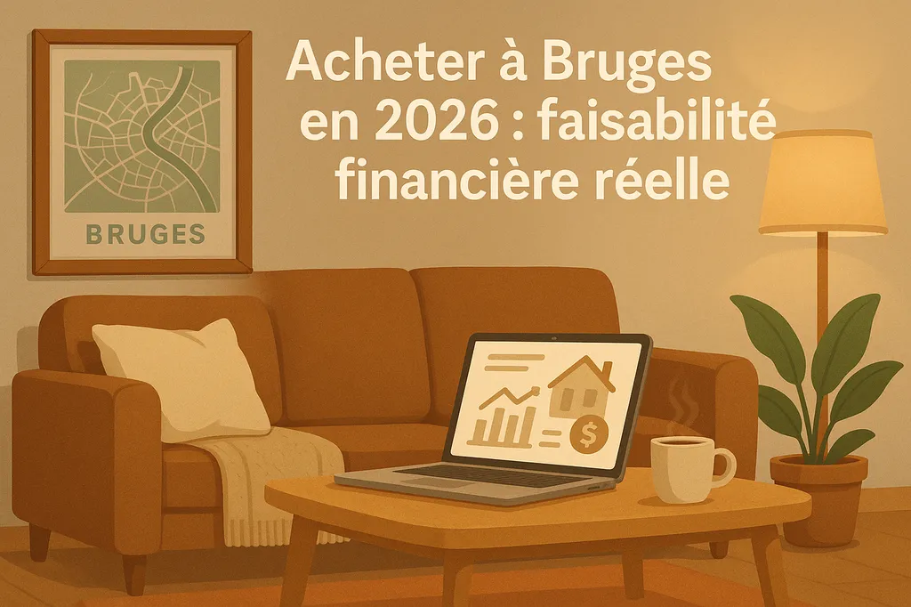 Acheter à Bruges en 2026 : faisabilité financière réelle