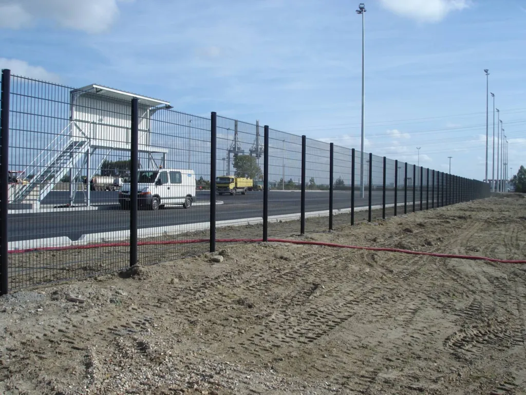 Sécurisation de terre plein à containers au Havre 76