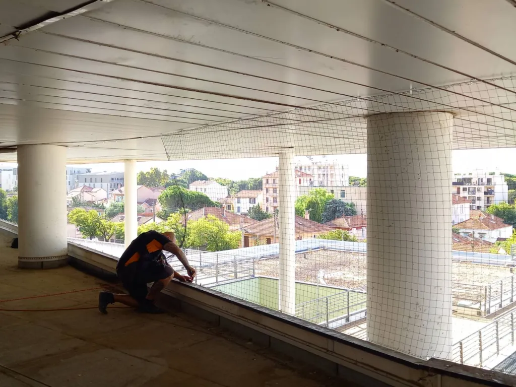 filet contre les les pigeons Marseille 