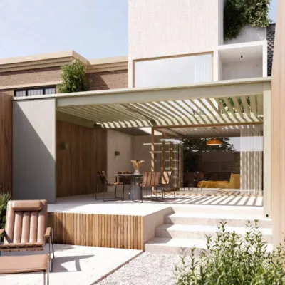 pergola bioclimatique sur mesure rossi