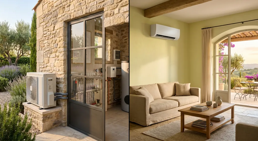 Comment choisir entre une pompe à chaleur air/eau et air/air pour le chauffage de ma maison en PACA ?