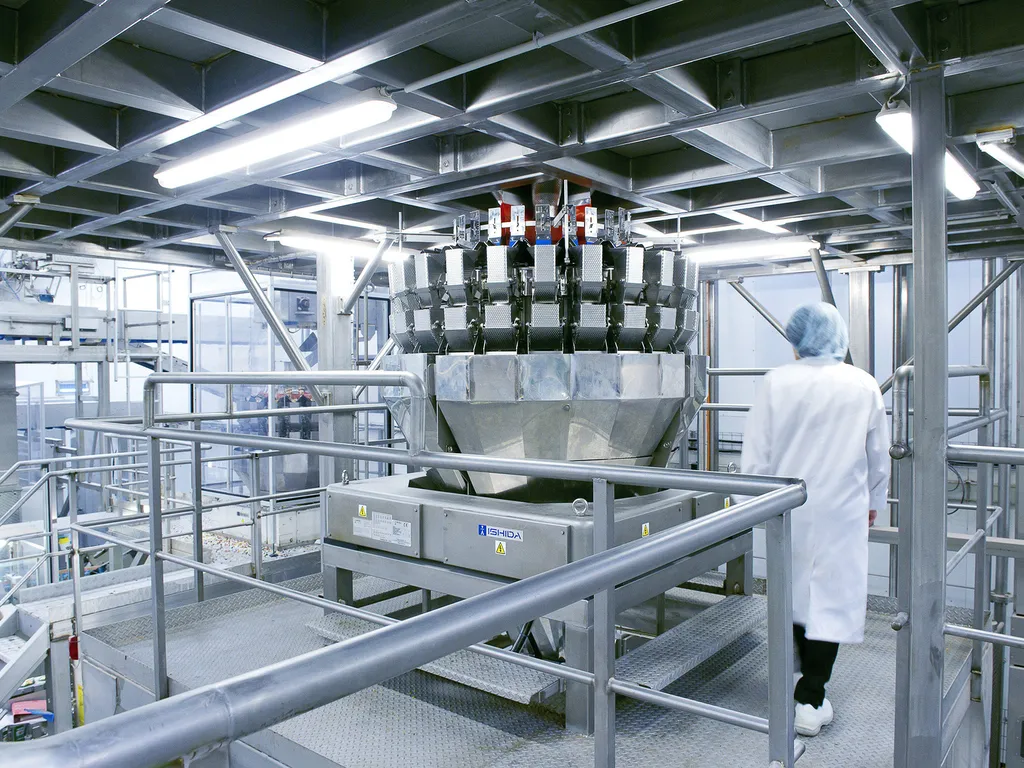 Photographe industrie agroalimentaire à Lyon site de production doté des dernières technologies