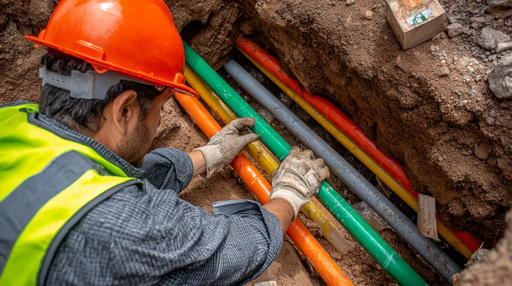 réseaux secs enterrés