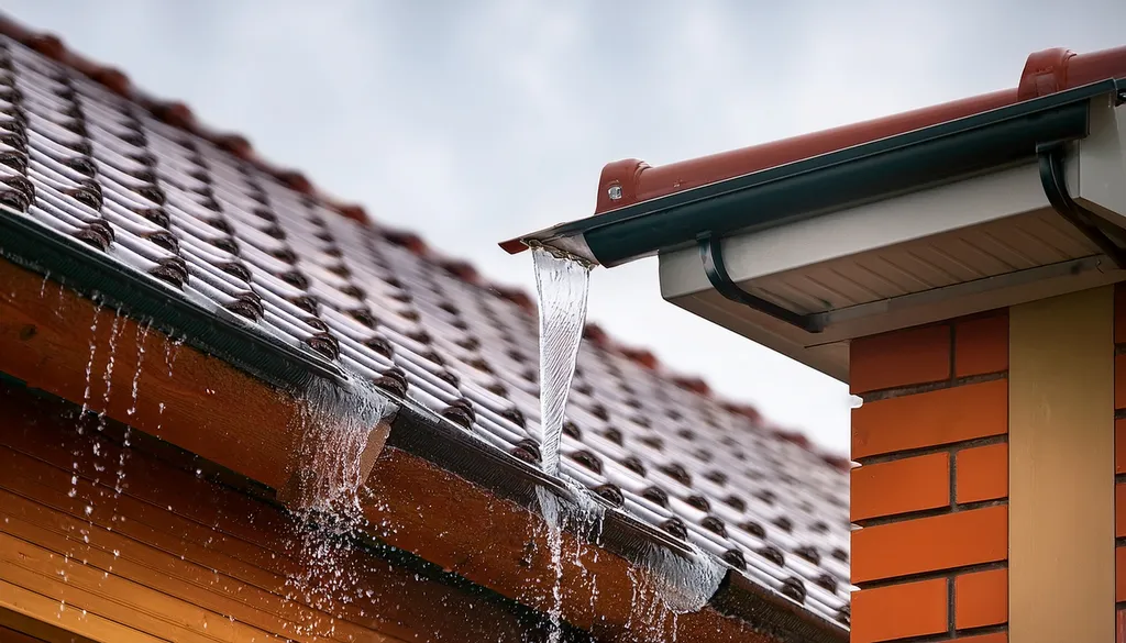 Intervention couvreur au Chesnay pour recherche de fuite toiture suite à une infiltration par noue zinc, joint debout déformé et écoulement des eaux pluviales