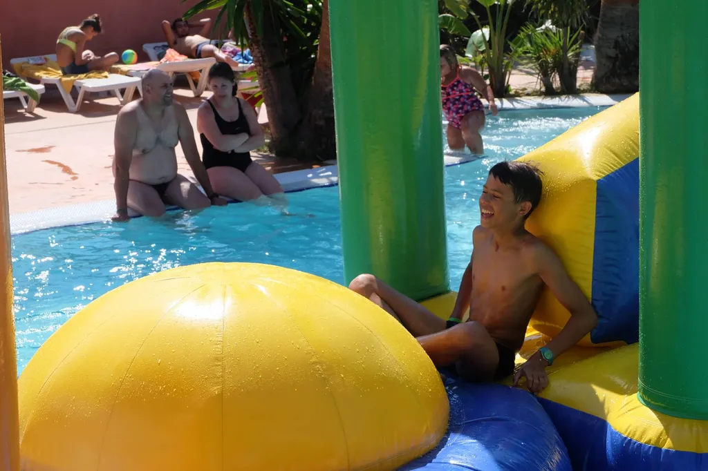 Journée du 16/08/2016 jeux d'eau à la piscine