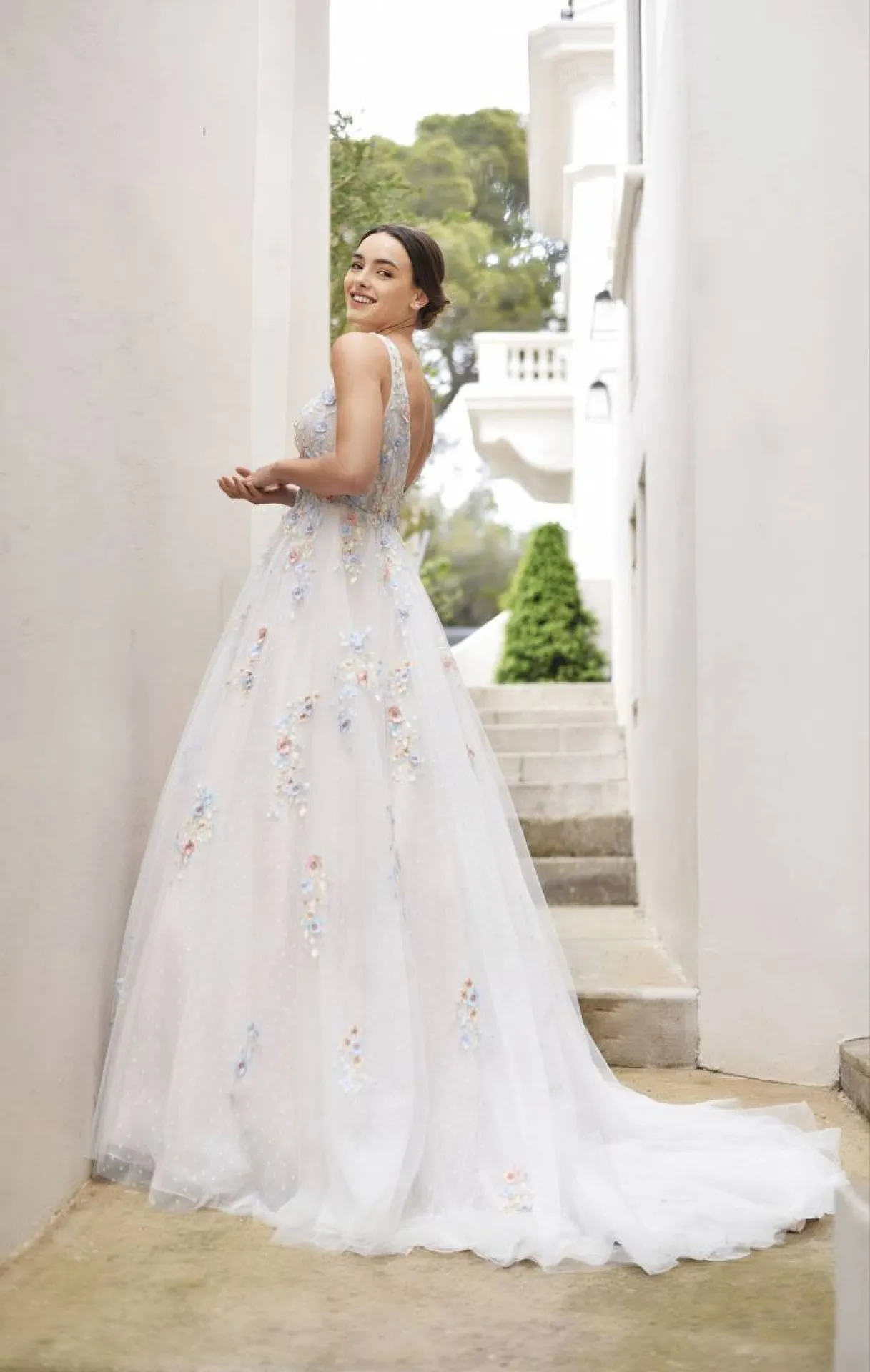 Robe de mariée trapèze BEL22529 Marseille proche rue de Rome