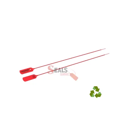 Scellé de sécurité réglable BASICSEALS 500 à crantage sécurisé – longueur 500 mm, ISO PAS 17712